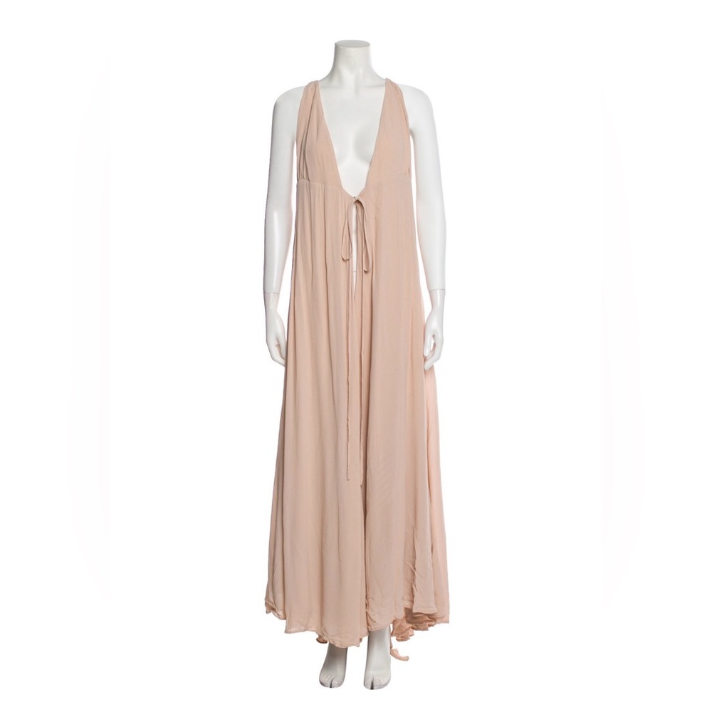 Reformation V - Neck Long Dress